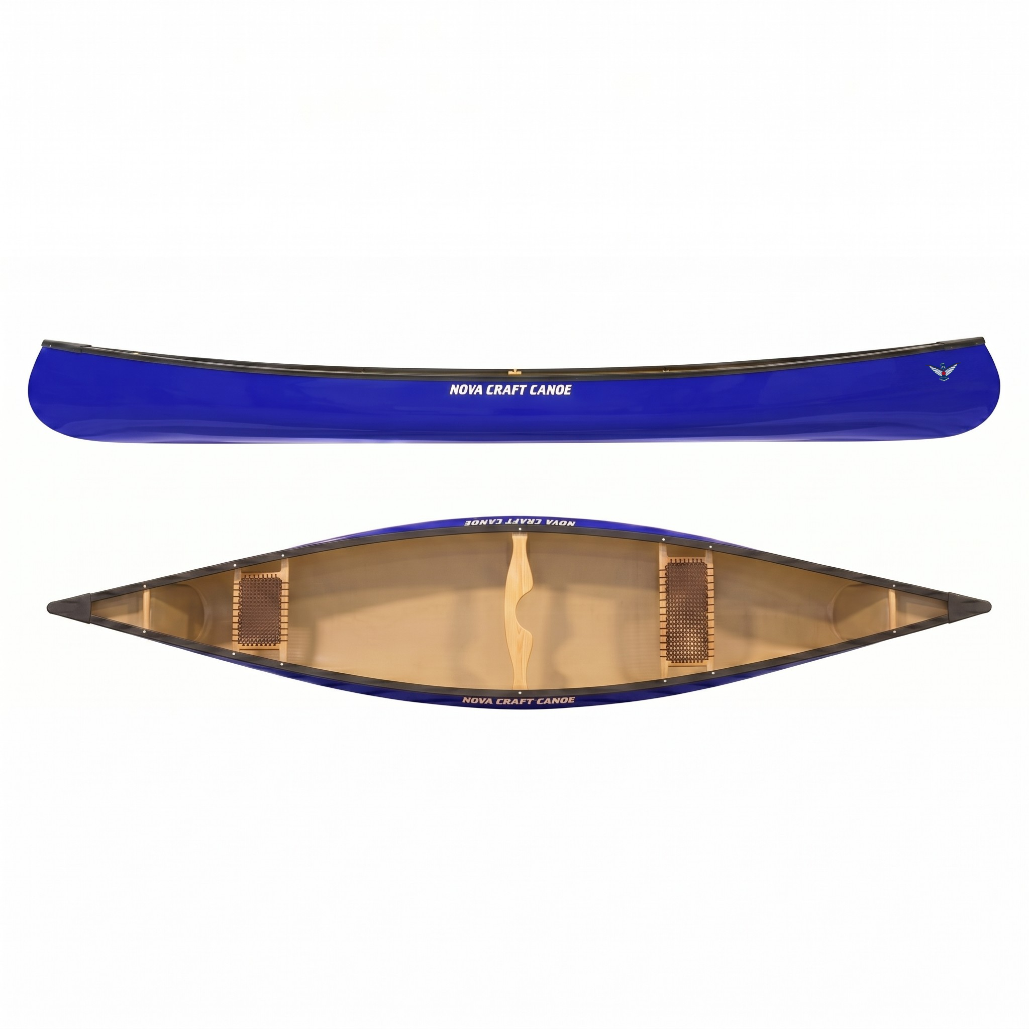 Angler 15' - Aramide Lite - NC-ANG-15-AL-PBA-BL - Nova Craft Canoe
