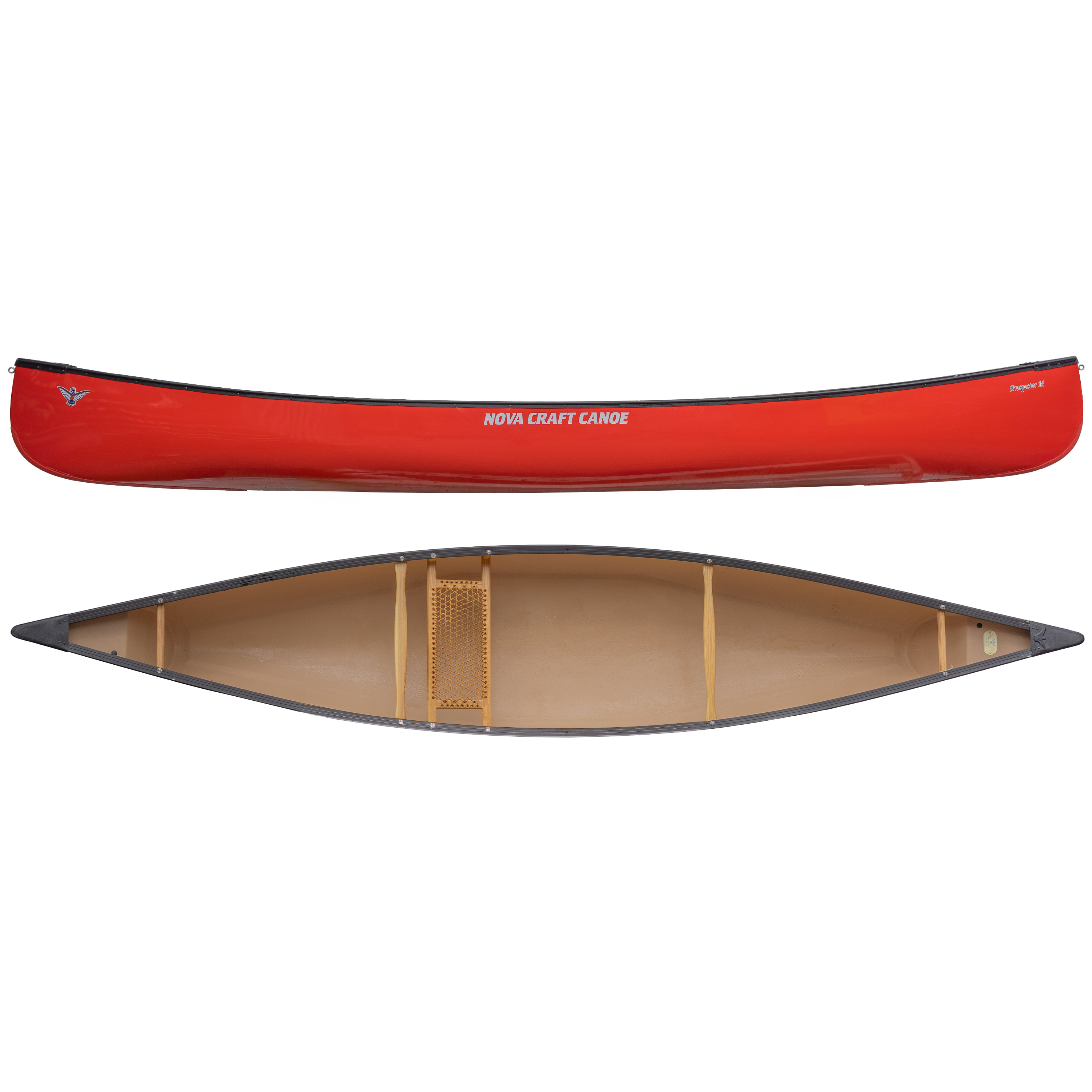 Prospecteur 14' - Fibre de verre - NC-PRO-14-FV-PBA-RG - Nova Craft Canoe