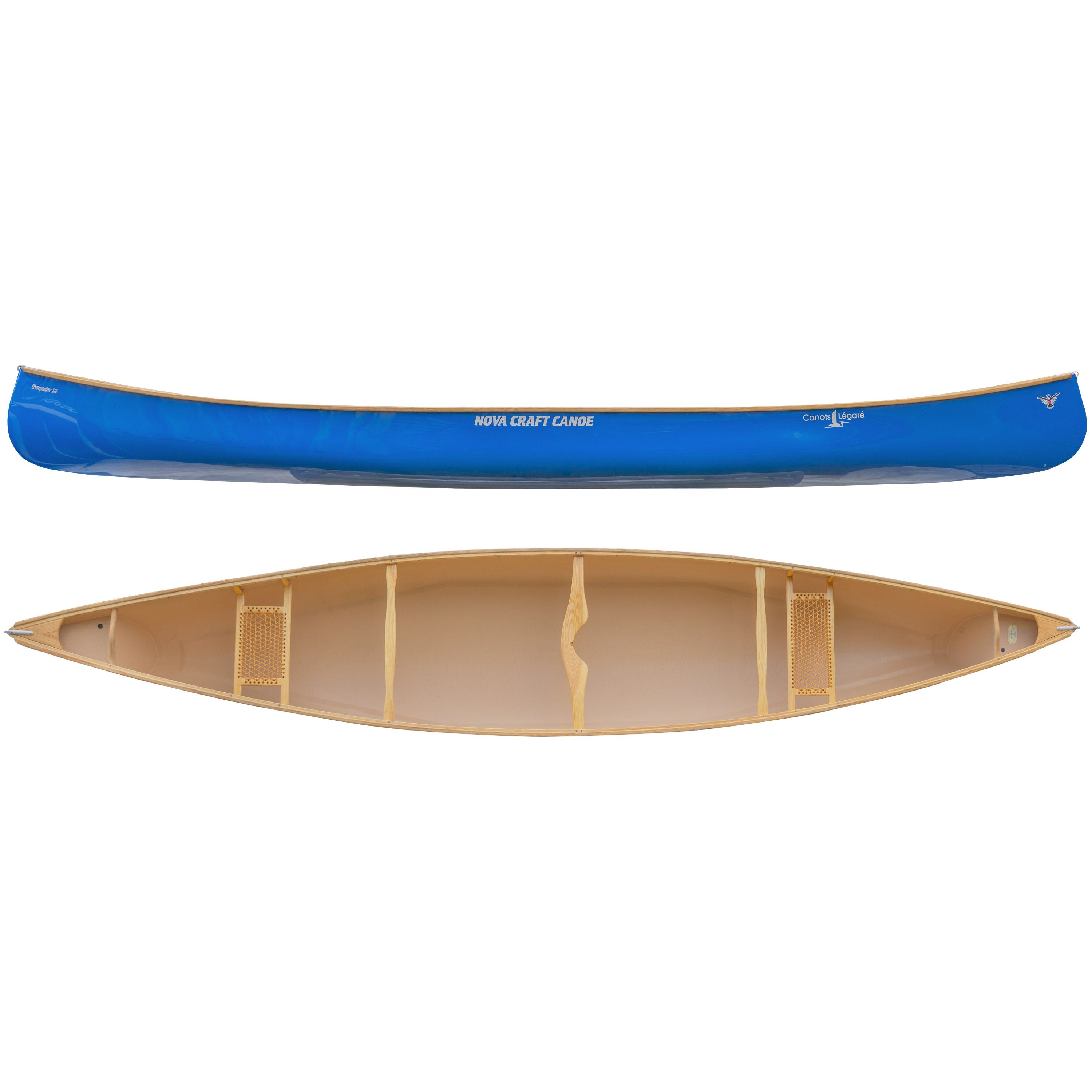 Prospecteur 18' - Aramide Lite - NC-PRO-18-AL-PBA-BL - Nova Craft Canoe