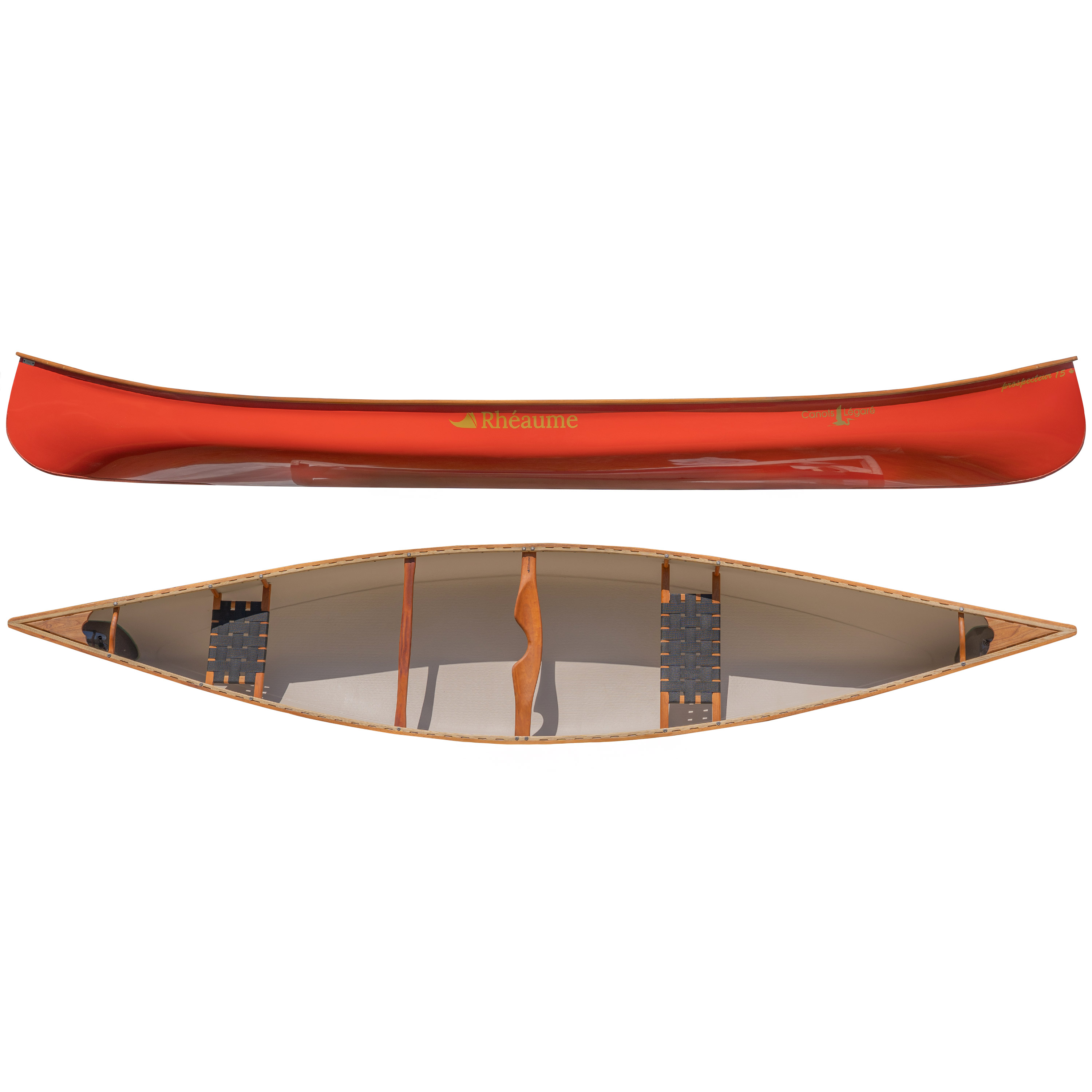 Prospecteur 15' - Kevlar - RHE-PRO-15-KEV-PBB-RG - Canots Rhéaume