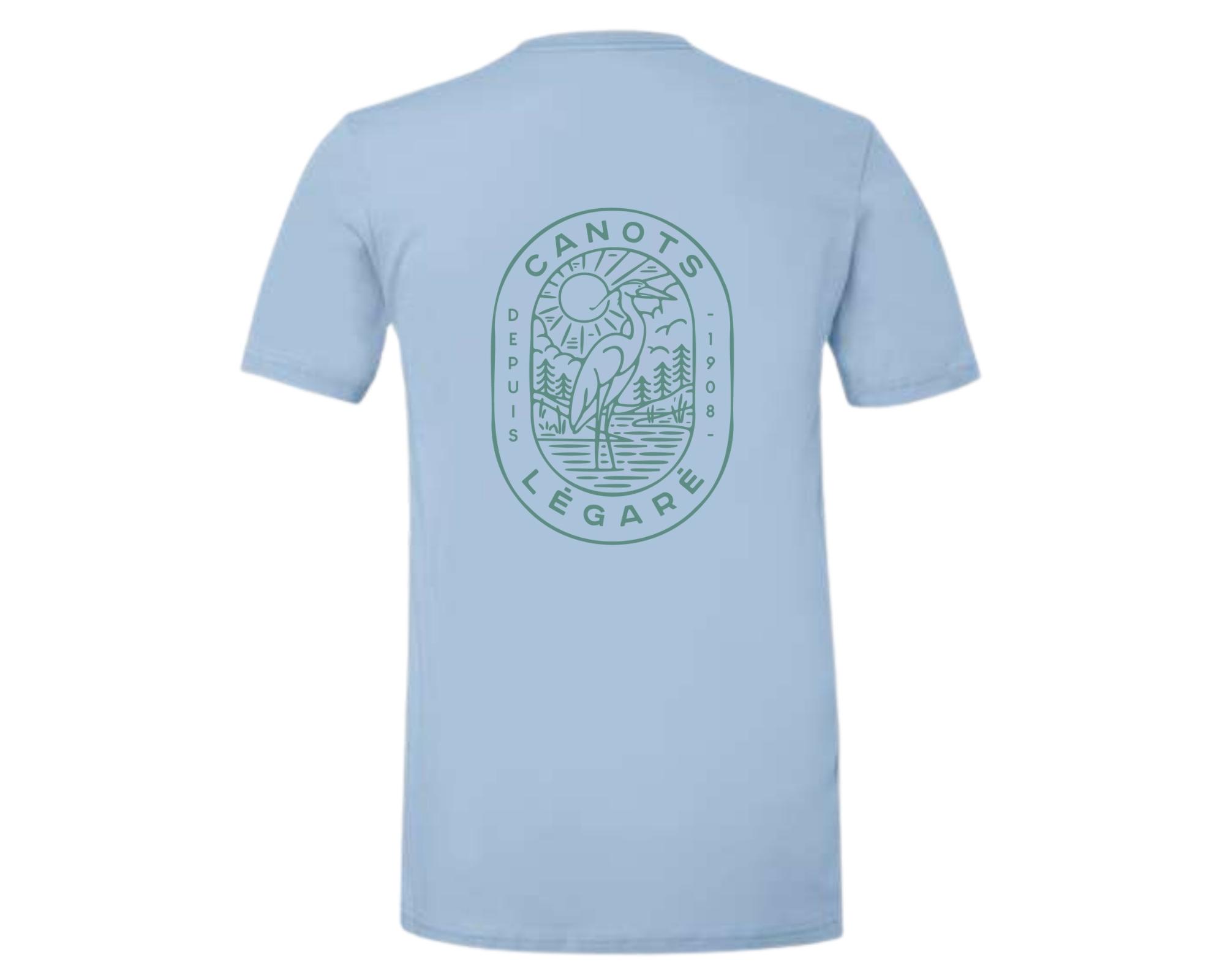 T-shirt Canots Légaré - CL-TSHIRT-XL-BL-2022 - Canots Légaré
