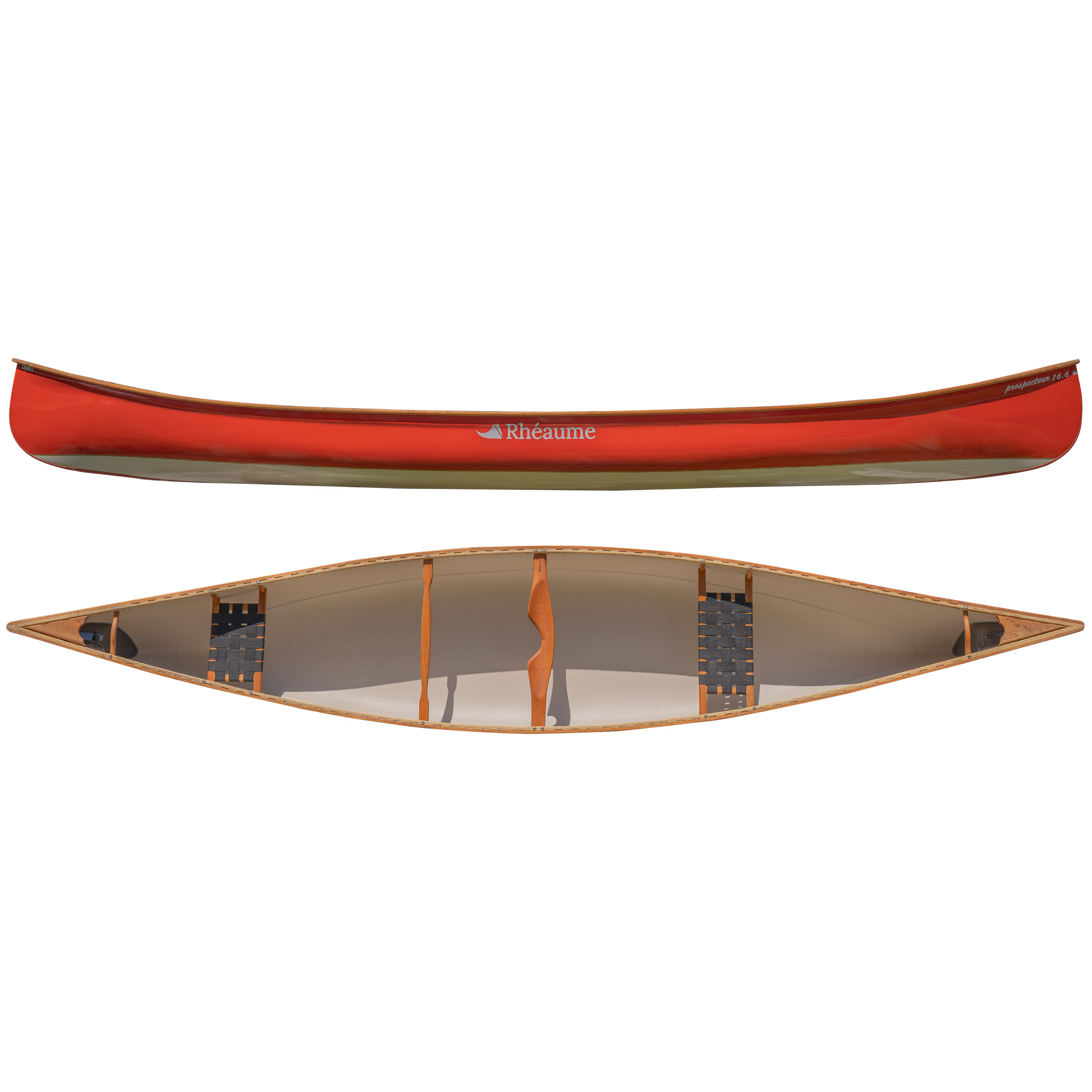 Prospecteur 16'6 - Fibrex - RHE-PRO-16-FEX-PBB-RG - Canots Rhéaume