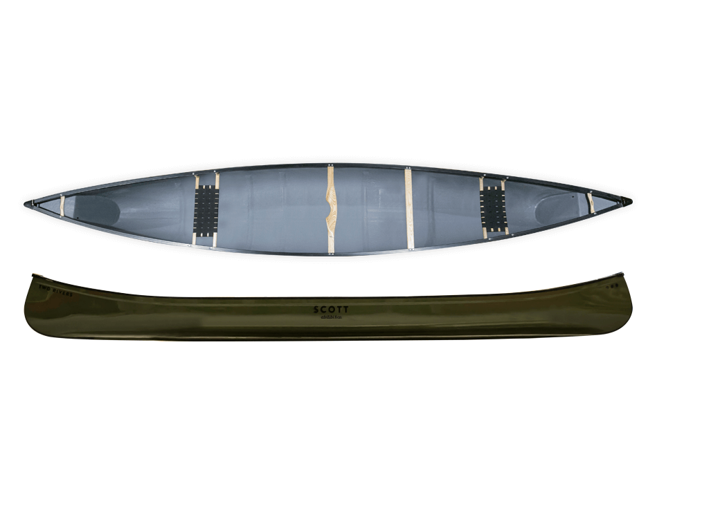 Canots Scott - Two River 20'6 - SCO-TWO-21-FV-PBV-BLP - Canots Scott